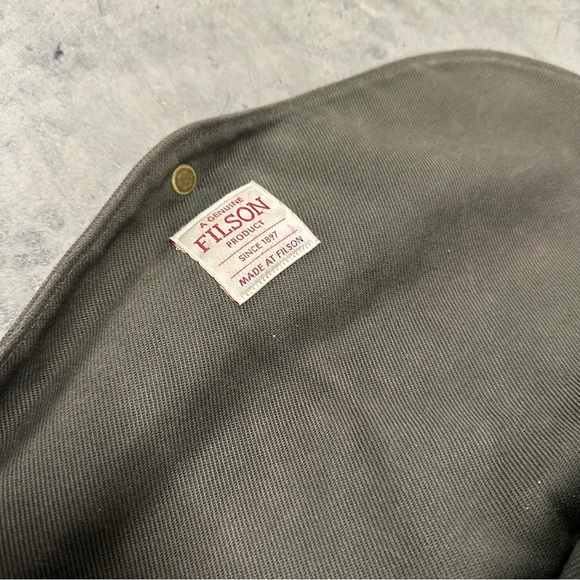 Filson Rugged Twill Computer Bag Briefcase - Picture 12 of 15